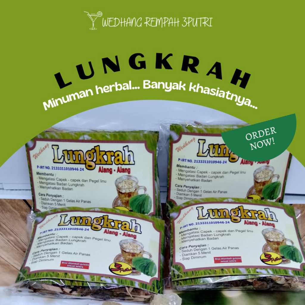 

Minuman Traditional Racikan Solo "Tiga Putri