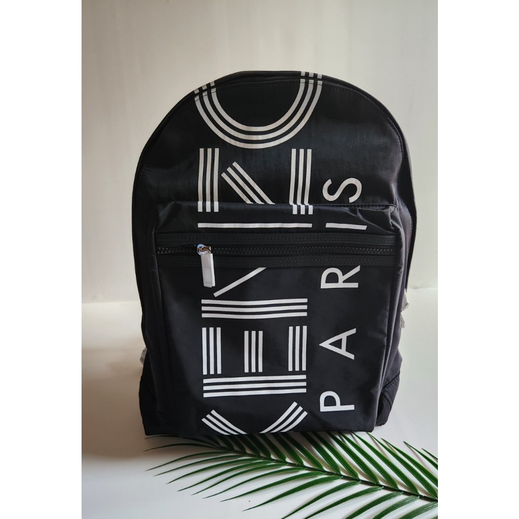 Tas Ransel Branded Kenzo BP Backpack Black 100% Original