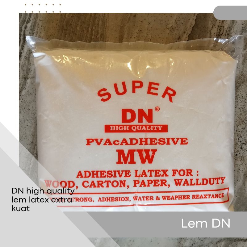 

LEM DN / LEM PUTIH KEMASAN PLASTIK