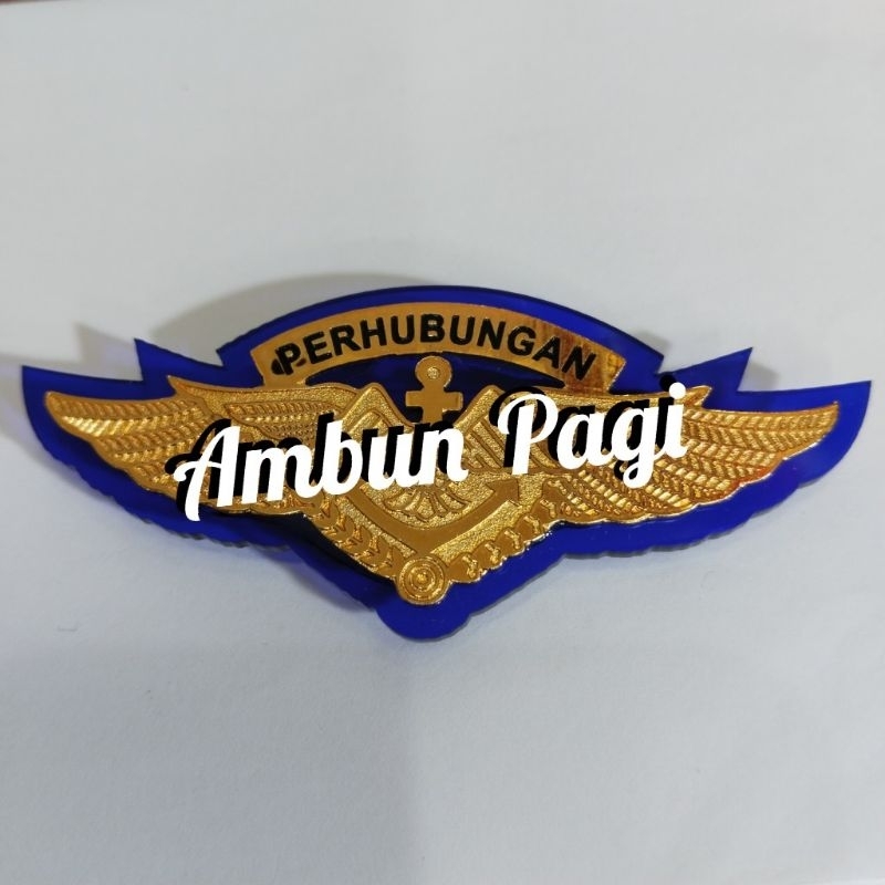 

best seller wings PERHUBUNGAN mika biru-magnet ready stock