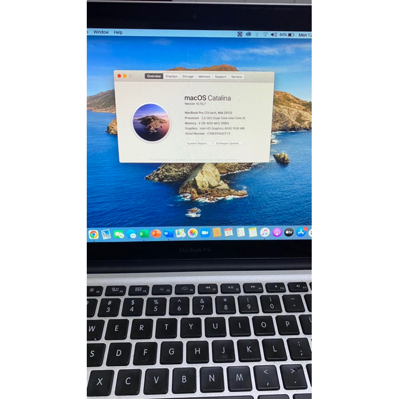 Preloved Macbook Pro 2012