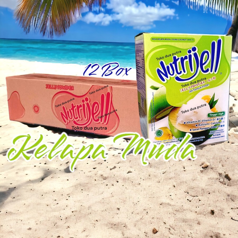 

Nutrijell Kelapa muda 15 gr (1 karton ) 12 box X 12 pcs