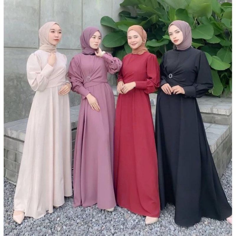 MEQA DAILY- gamis ring busui friendly