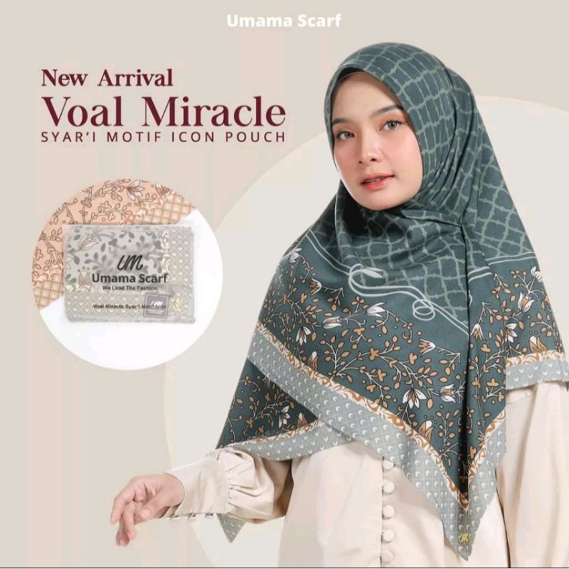 Voal miracle syari pouch motif LC by Umama