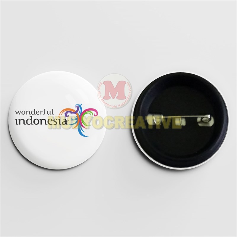 Pin Bros Wonderful Indonesia – Bros Button Pesona Indonesia