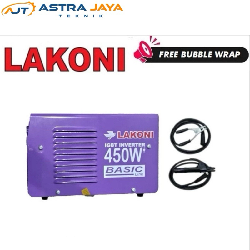 Mesin Las Lakoni Basic 124ix 450watt / Inverter Lakoni Basic 450watt