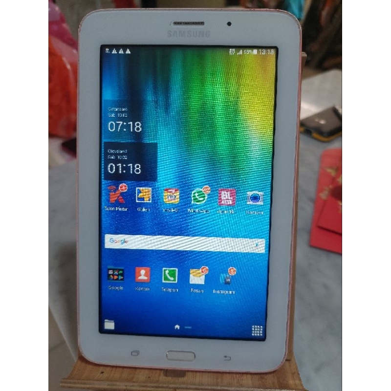 Samsung Galaxy Tab 3V second Tablet SM-T116NU siap pakai