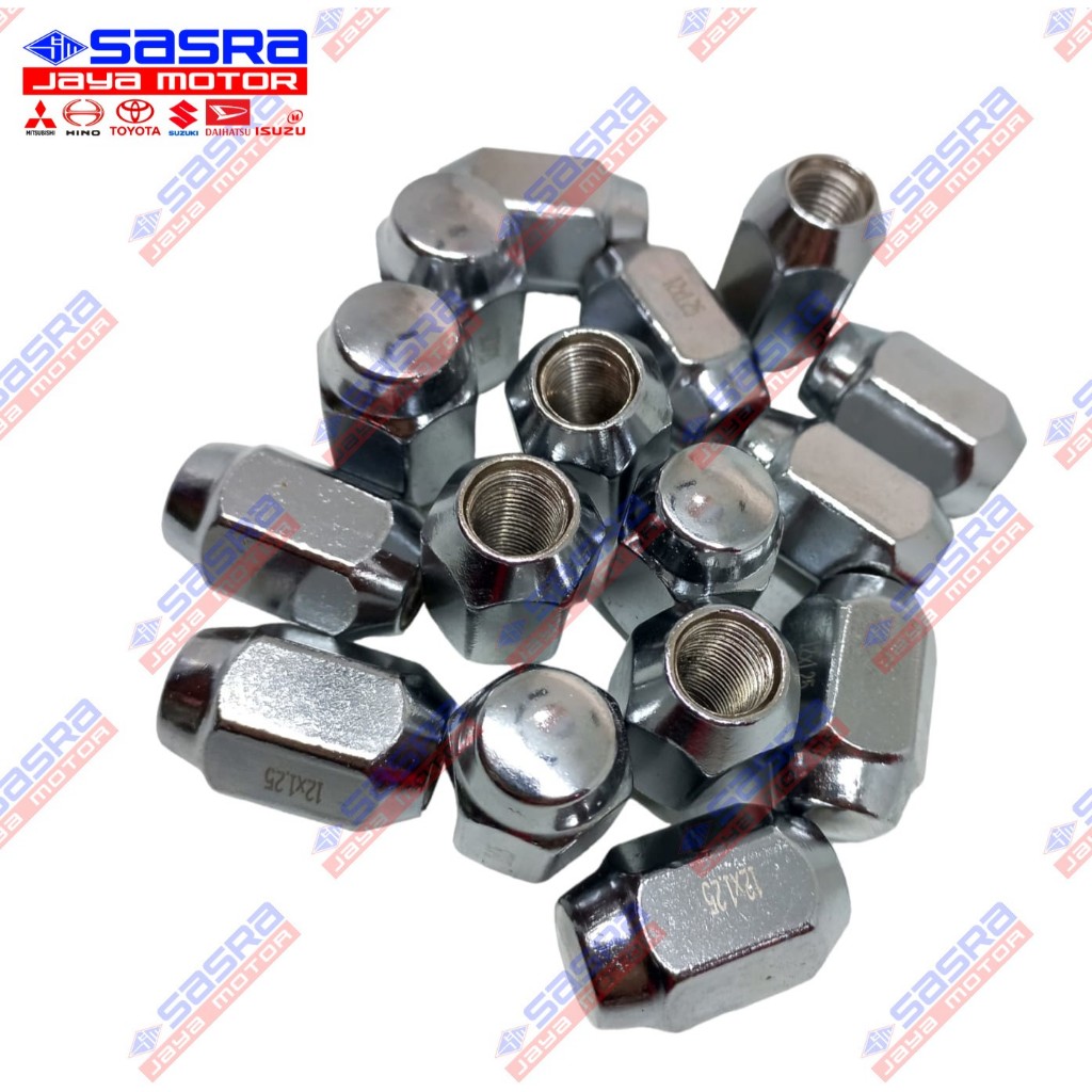 Nut Lug/Mur Roda Racing T120SS|CARRY ST100|FUTURA/KIJANG/L300 - MUR RACING 21mm SR-PB.NUT/LUG-S1001