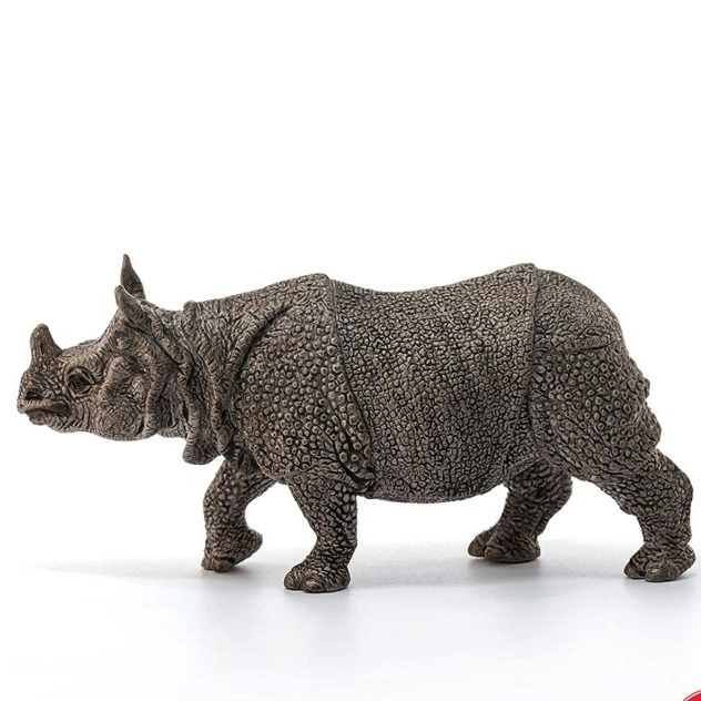 Schleich 14816 - Indian Rhinoceros - Animal Figure Ready