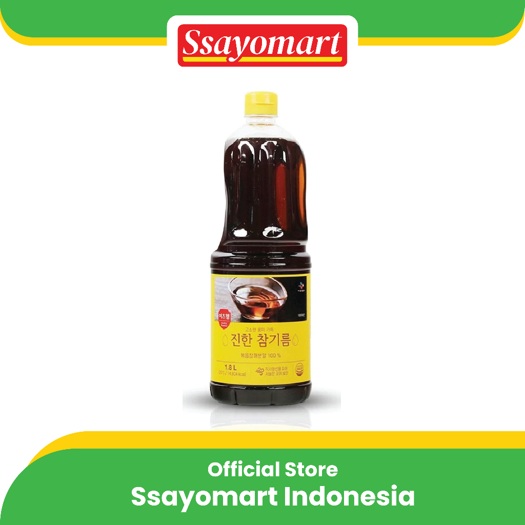 

CJ FRESHWAY It's Well Sesame Oil - Minyak Wijen - 1,8L - BPOM