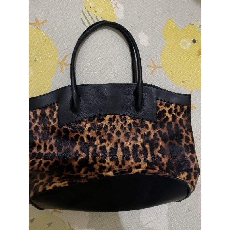 Gremito Manzoni G&M Tote Bag Leopard Preloved
