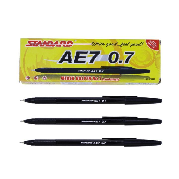 

PEN STANDARD AE7 HITAM & BIRU 1 PCS/BUAH