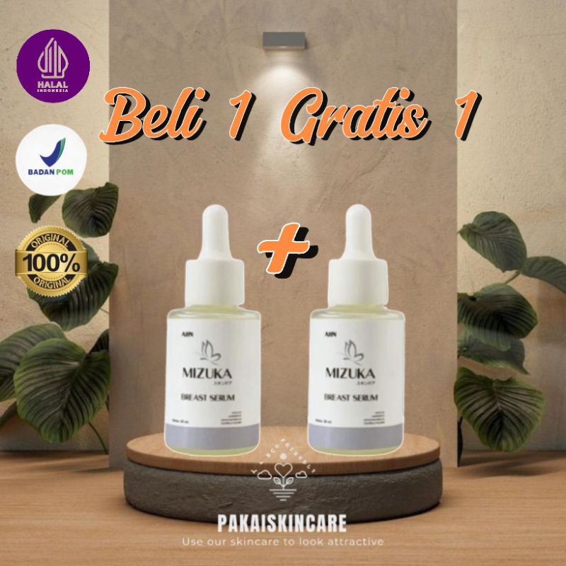BELI 1 GRATIS 1 TERLARIS | MIZUKA BREAST SERUM | PERAWATAN PAYUDARA WANITA