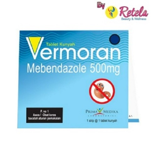 Vermoran Mebendazole 500mg