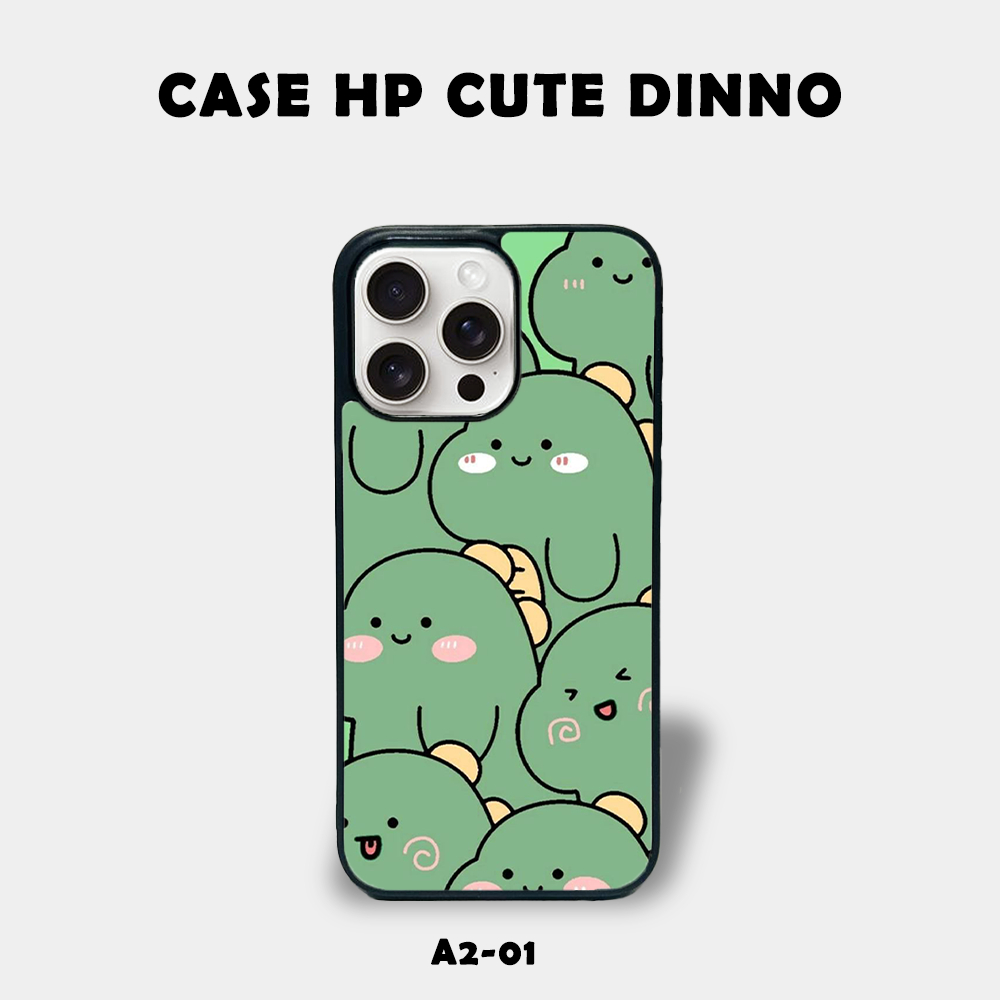 Case Hp Iphone 11 14 Pro Max dan Android Cute Dinosaur All Tipe