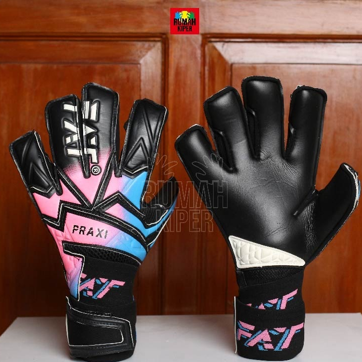 FAT PRAXI PCUT BLACK/PINK ( SKU : FAT 20 ) Sarung Tangan Kiper