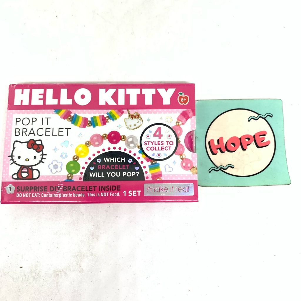 

Make It Real Hello Kitty Pop It Bracelet 1 Set Original Mainan Aksesoris Anak