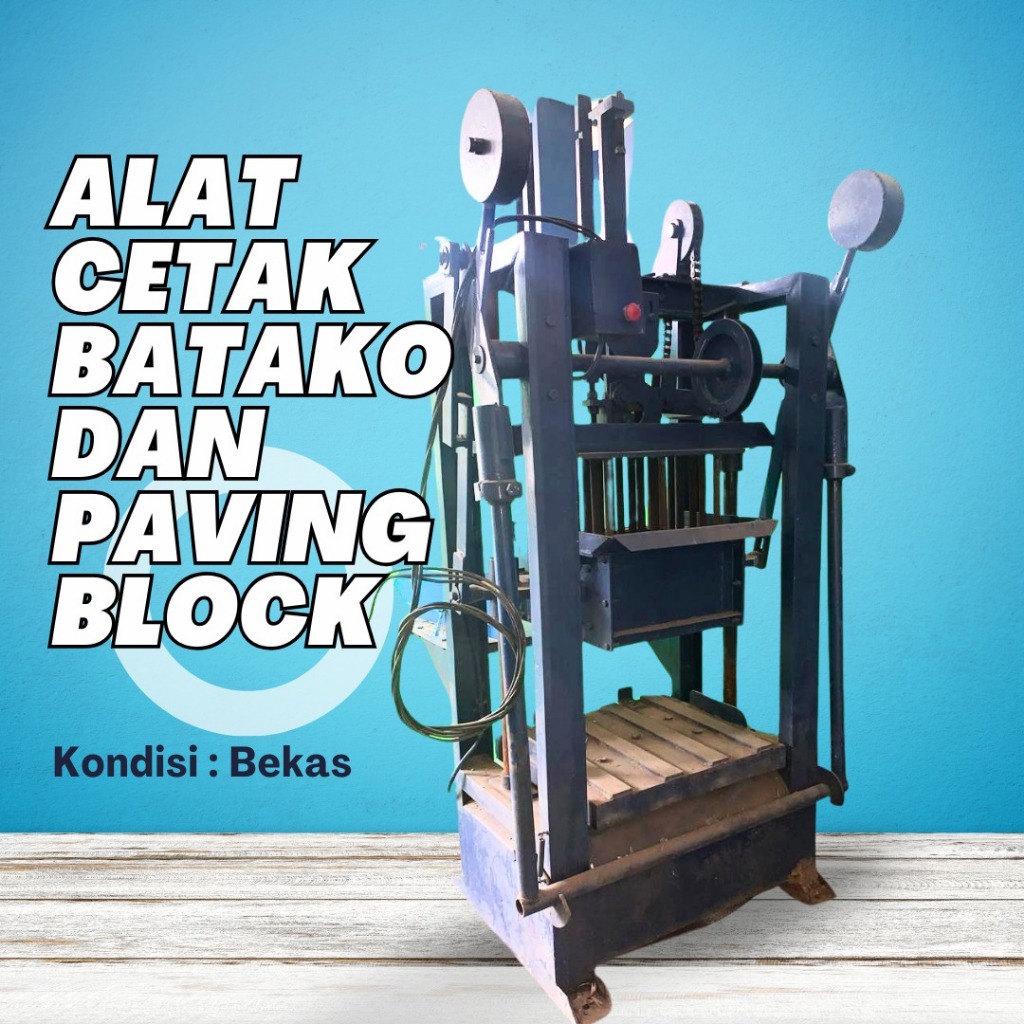 Alat Mesin Cetak Batako dan Paving Block