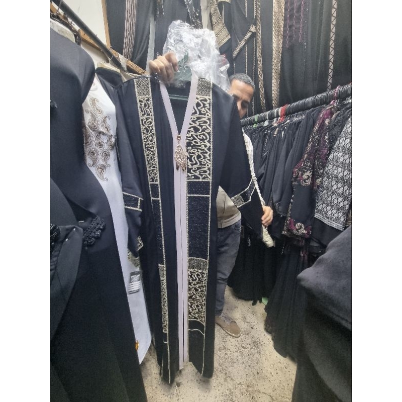 Abaya Arab Inner + Outer Bestsellers // Free Pashmina // abaya inport original.