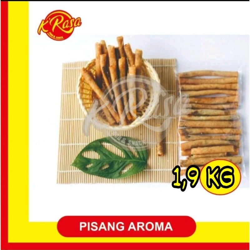 

Pisang Aroma/Sale pisang caramel 1,8 kg ( 1 ball ) manis, renyah, khas priangan ciamis jabar