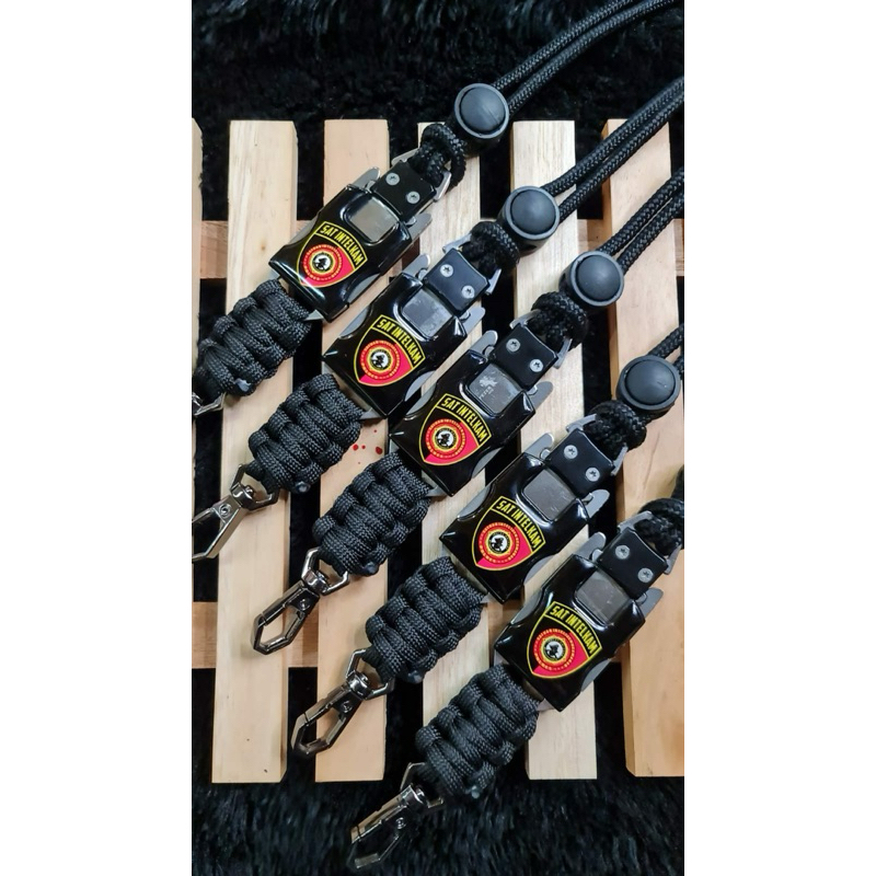 

LANYARD ID CARD CUSTOM LOGO SAT INTELKAM