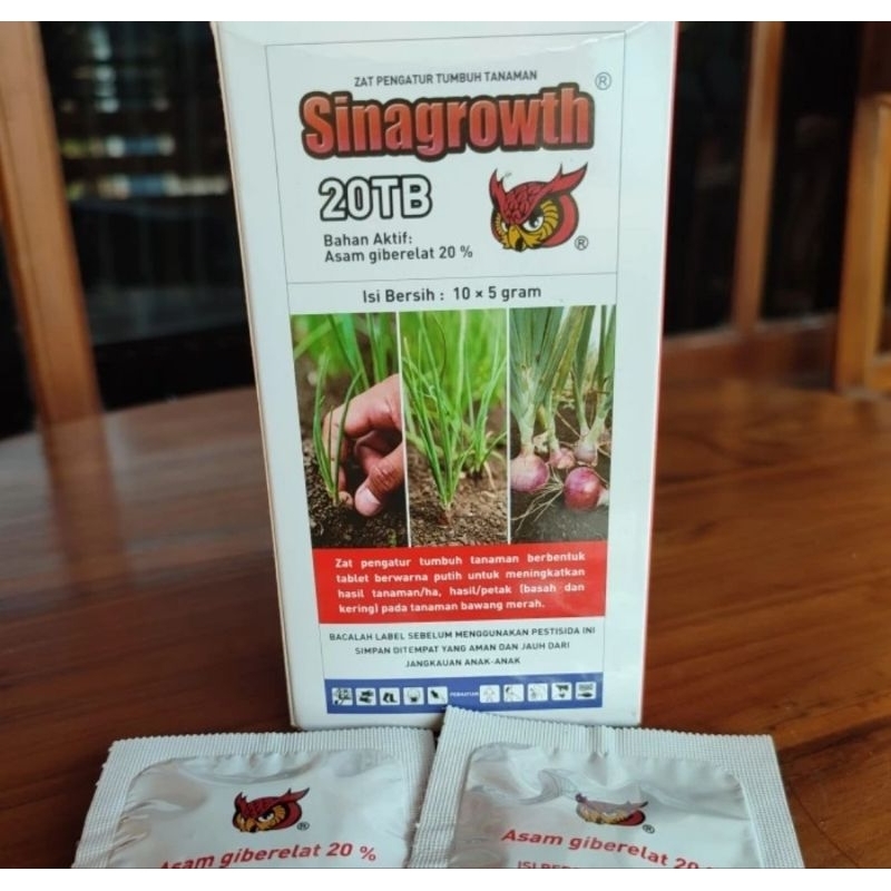 ZPT GA3 Sinagrowth pemacu pertumbuhan Gibgro 5 T