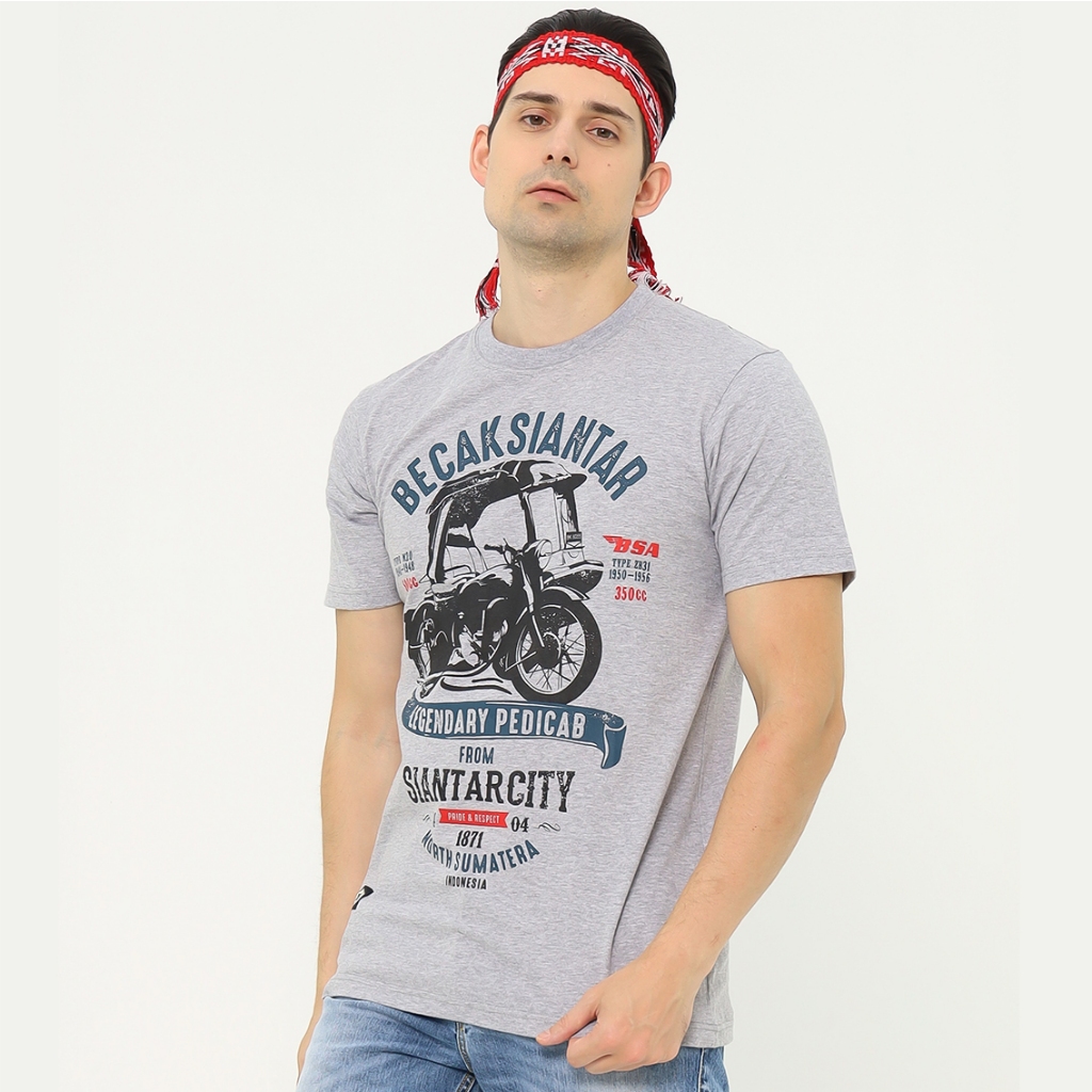 BK ETHNIC | Kaos T-Shirt Etnis Suku Batak | BECAK SIANTAR