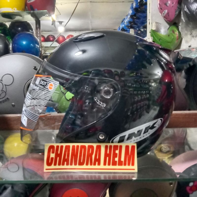 HELM INK CENTRO JET SOLID || INK CENTRO JET ORIGINAL || HELM HALF FACE