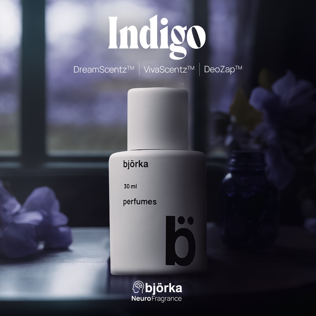 Bjorka INDIGO Parfum Original Parfum Pria dan Wanita EDP Tahan Lama Neuro Fragrance Official BPOM Bj