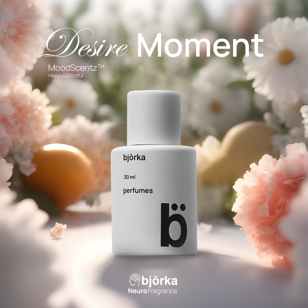 Bjorka DESIRE MOMENT Parfum Original Parfum Pria dan Wanita EDP Tahan Lama Neuro Fragrance Official 