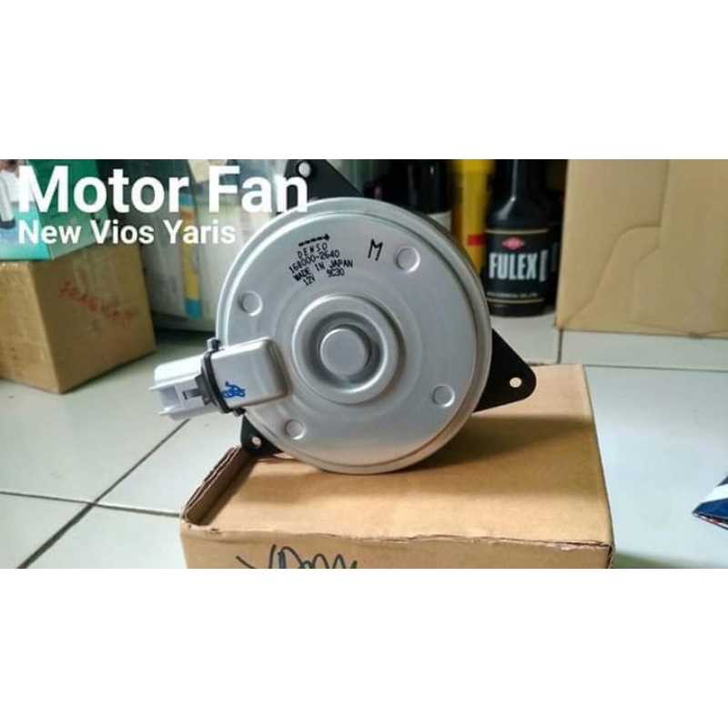 Motor Fan Denso New Vios Yaris 2007 2008 2009 2010 2011 2012 2013 Asli Original