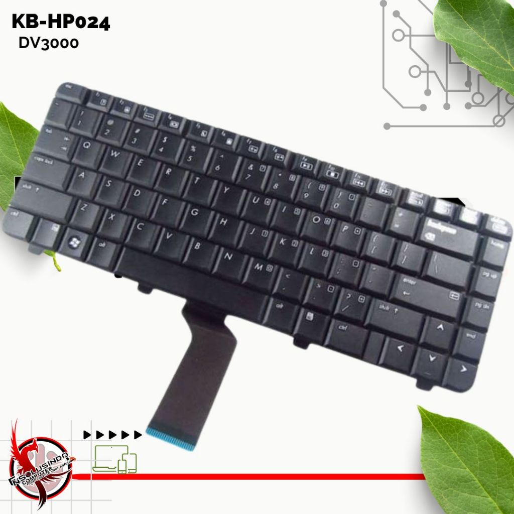 Keyboard HP Pavilion DV3000 DV2000 DV2500 DV3500 DV3700 -Black