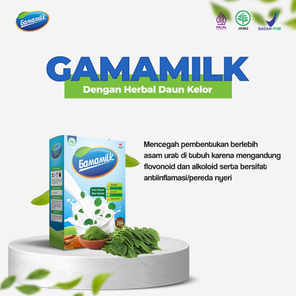 

Gamamilk - Susu Etawa Plus Gamat Solusi Tuntaskan Nyeri Sendi, Tulang Dan Pernafasan 200 gr