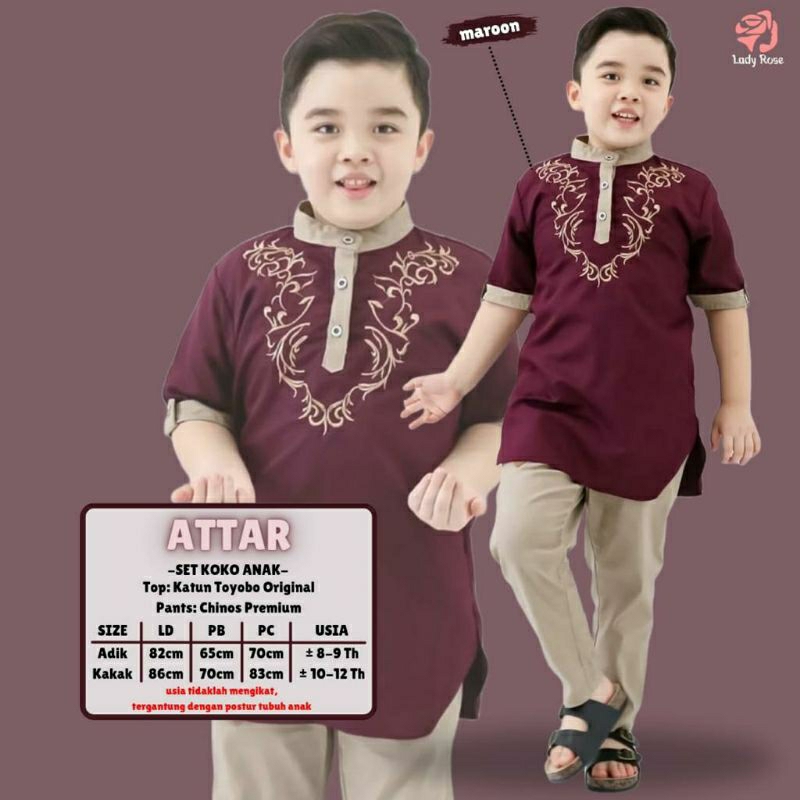 attar akhtar Koko anak laki-laki koko anak import koko anak koko anak laki-laki terbaru 2024 koko an