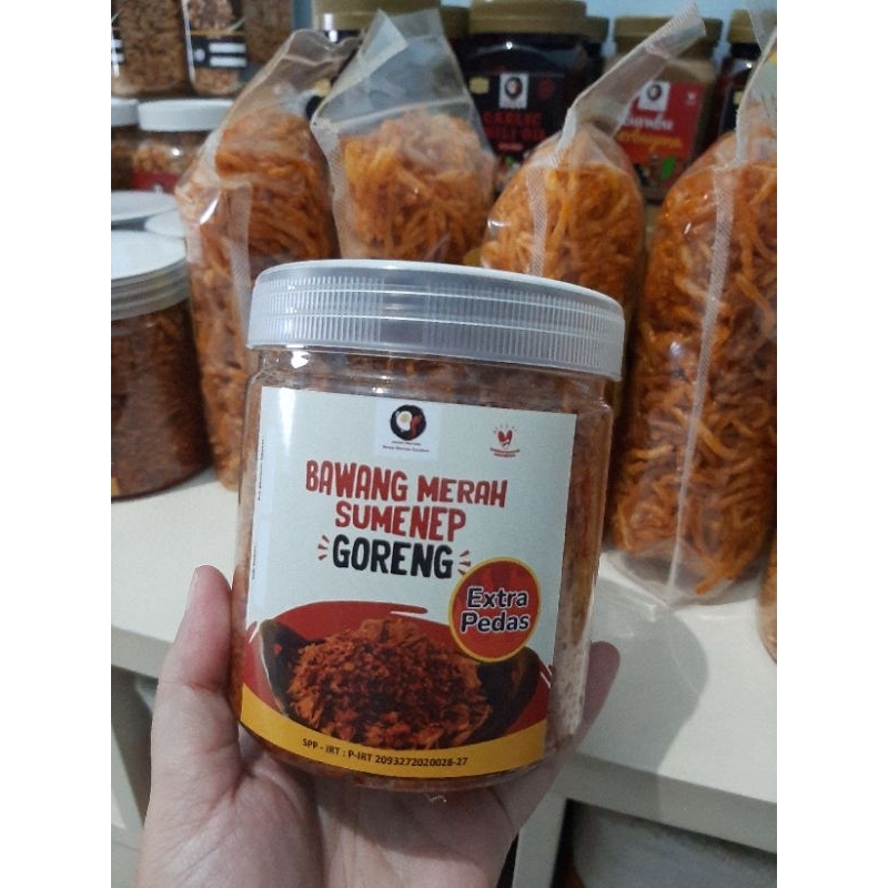 

Bawang Goreng Sumenep Extra Pedas