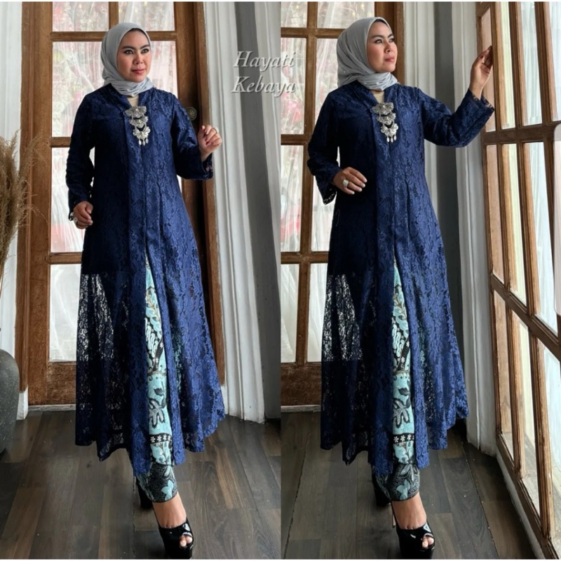KIRANA OL - KEBAYA MODERN  - TUNIK BROKAT MODERN - KEBAYA PESTA - KEBAYA TUNIK - KEBAYA WISUDA MODER