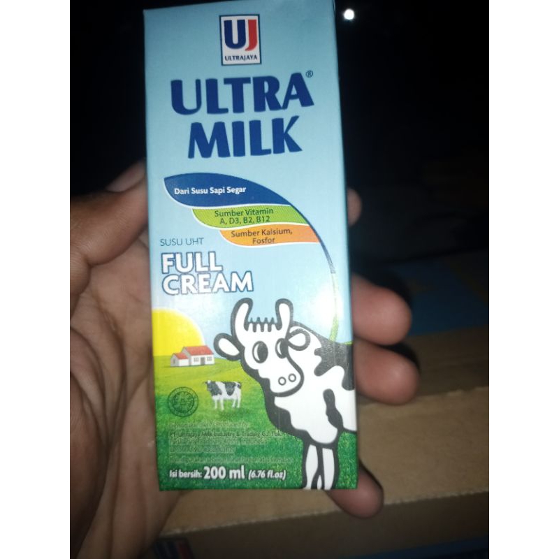 

susu ultra full cream 1000 ml