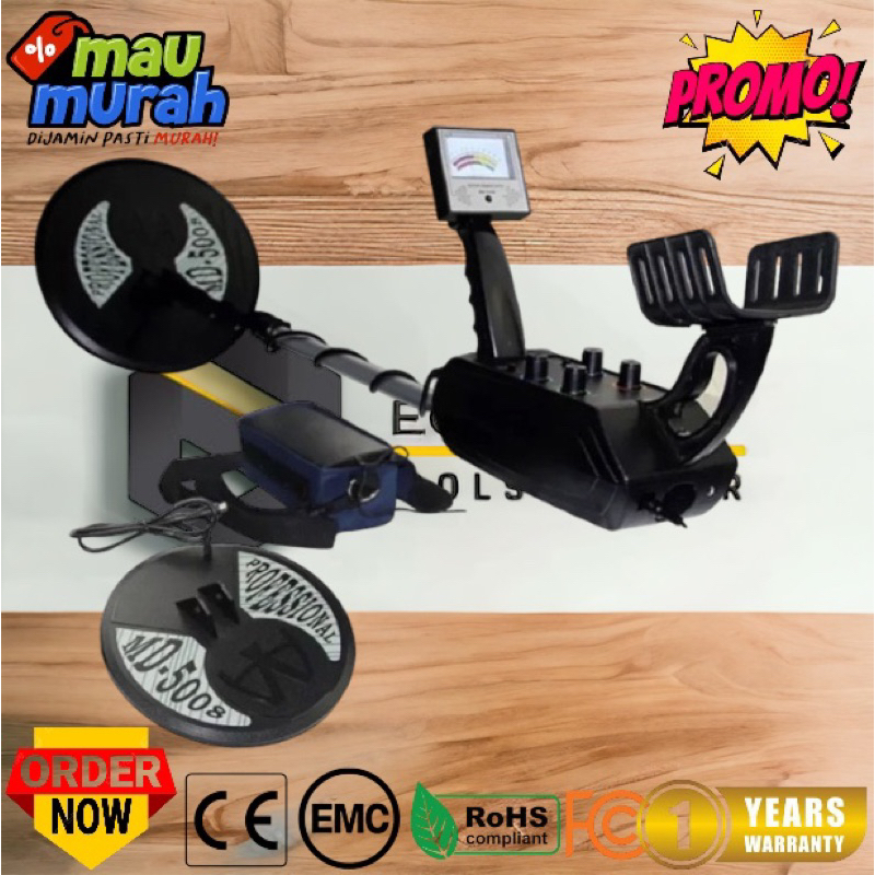 Metal Gold Detector MD5008 Detektor Emas Logam MD-5008 Finder Sniper