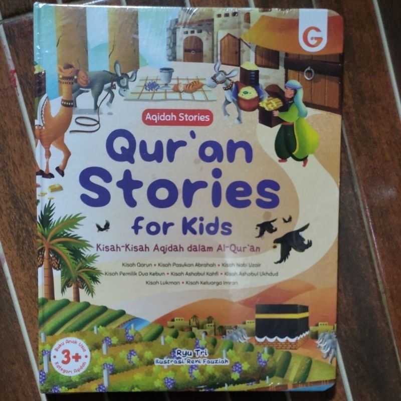 Quran stories for kids kisah aqidah anak dalam Quran buku akidah qarun nabi uzair ashabul kahfi