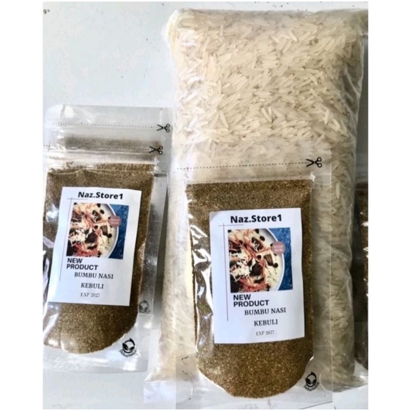

LAKU Promo Paket Beras Basmati 1kg dan Bumbu Nasi Kebuli