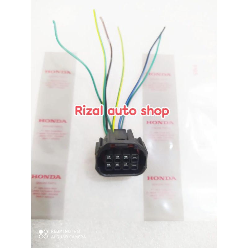 SOKET SOCKET HEADLAMP LAMPU DEPAN PIN 8 MOBIL BRIO RS MOBILIO RS ORIGINAL