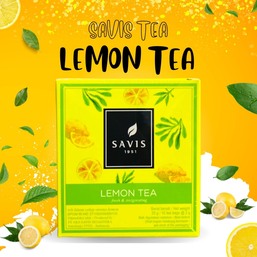 

SAVIS LEMON TEA TEABAG 10