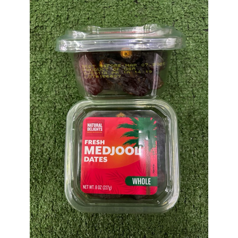 

Kurma Natural Delight Whole Medjool Dates Import USA 227gr