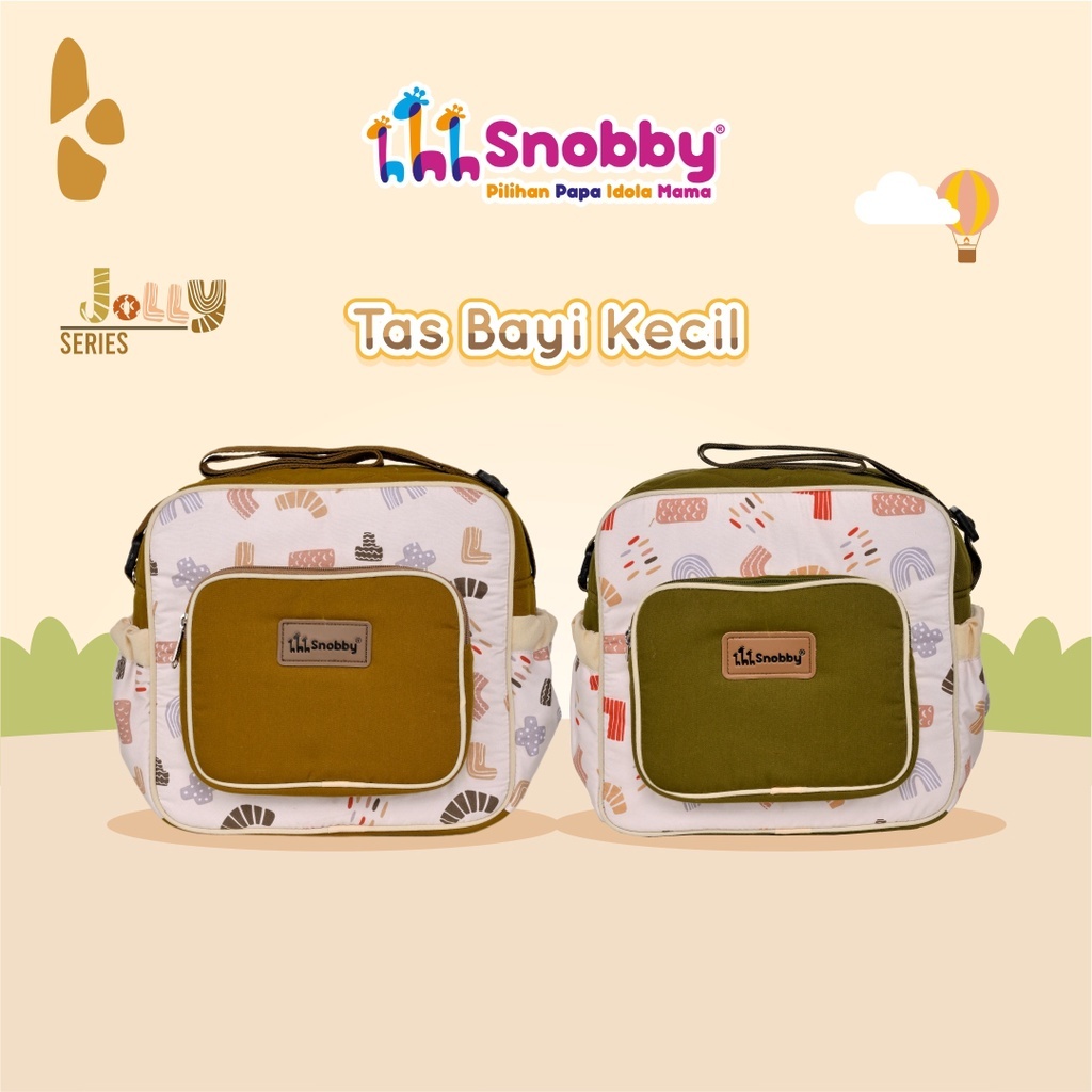 Terlaris Snobby Baby / Mom'S Baby / Dialogue Tas Bayi Multifungsi Diaper Bag Tas Bayi Premium Ransel