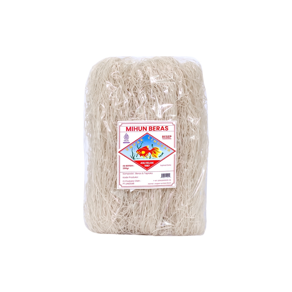 

Bihun Beras Mihun Tradisional Empak Lingsar 250gr Promo Murah