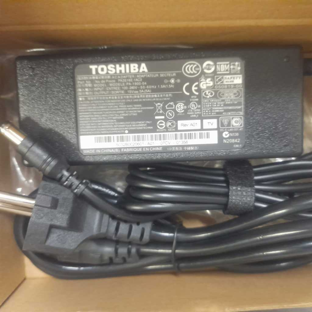 Charger Laptop Toshiba Portege M780 DC 15V 5A