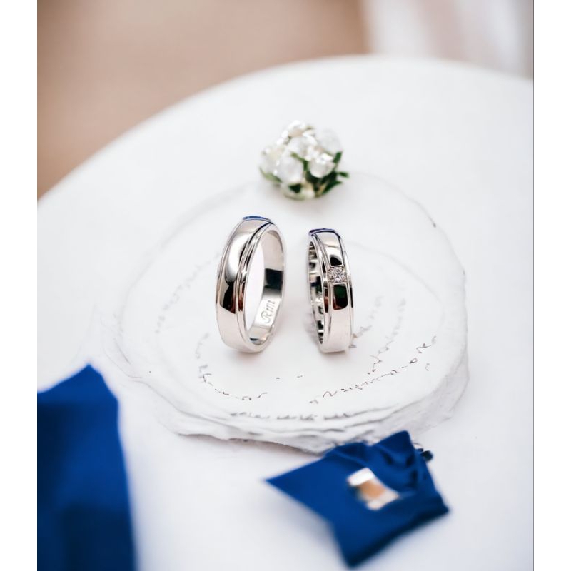 Cincin Perak Nikah/Tunangan