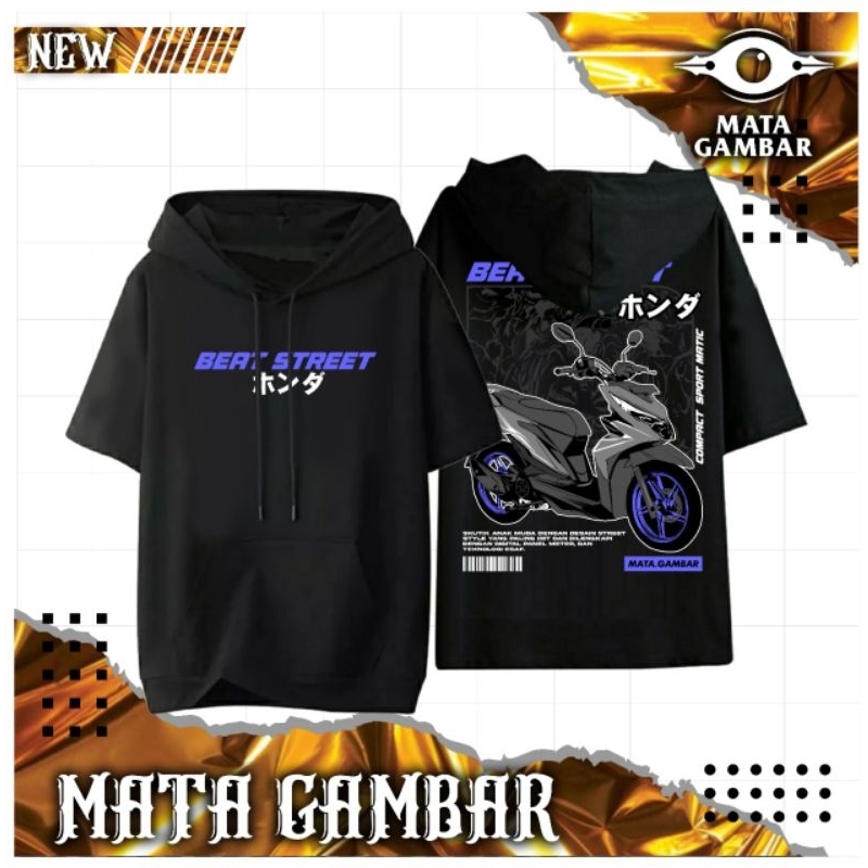 T-SHIRT HOODIE BEAT STREET || KAOS HOODIE BEAT STREET || GRATIS ONGKIR
