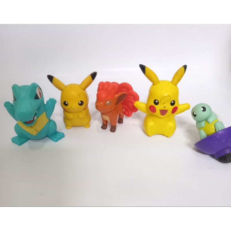 mainan bekas mcd pokemon