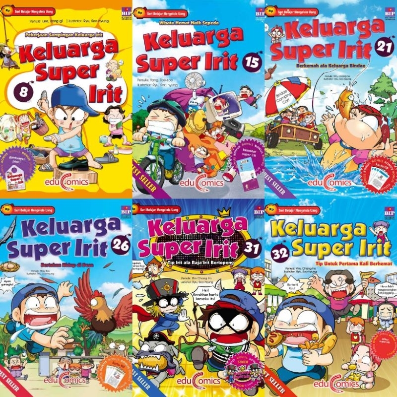 Buku Seri Belajar Mengelola Uang - Keluarga Super Irit